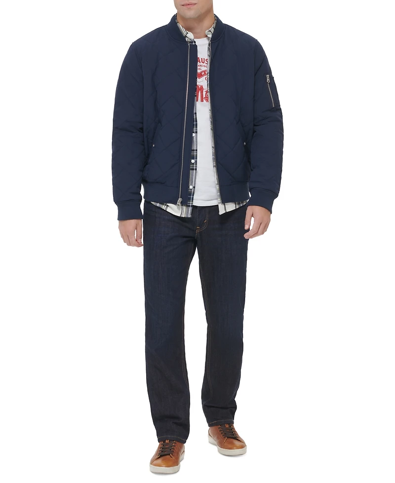 Levi's Men's Quilted Fashion Bomber Jacket