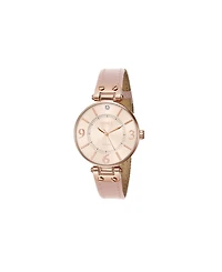 Jones New York Women's Blush Silicone Strap Watch 34mm