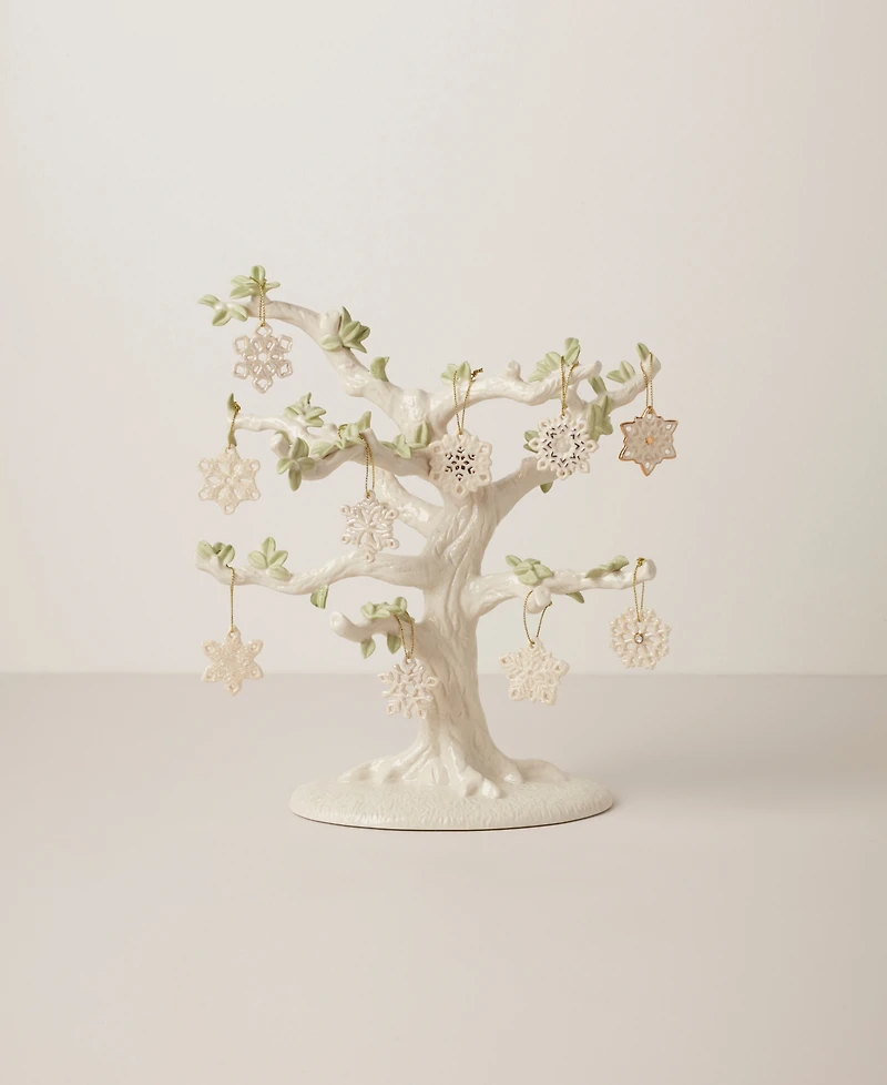 Lenox Snowflake 10 Piece Ornament Set
