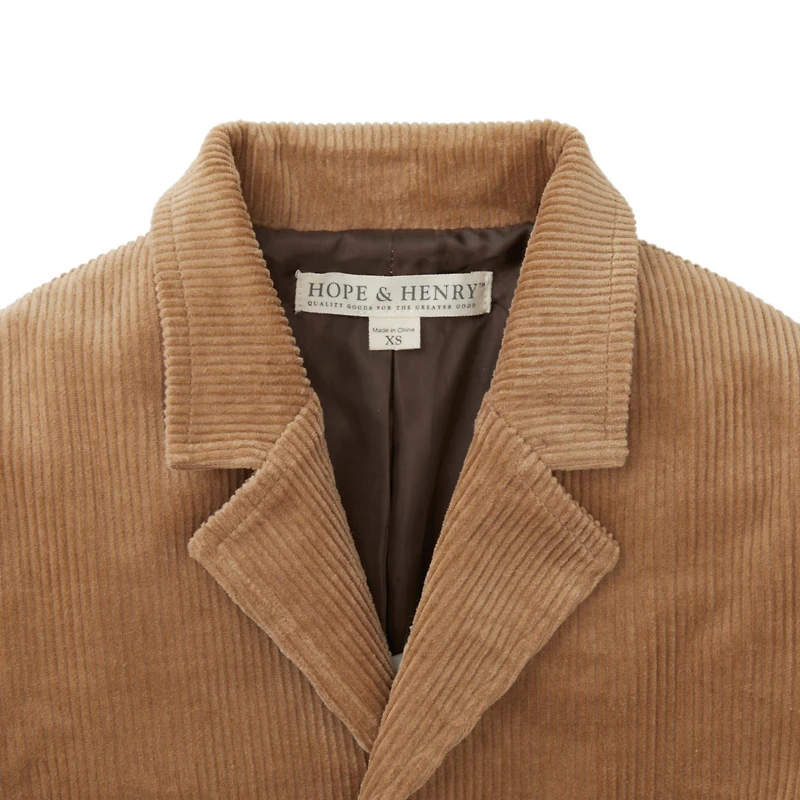 Hope & Henry Toddler Boys Corduroy Blazer