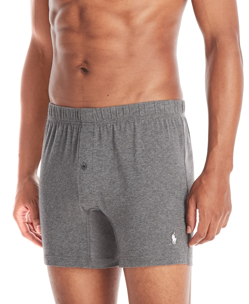 Polo Ralph Lauren Men's 3-Pack Classic Stretch Knit Boxers