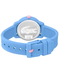 Lacoste Kids L.12.12 Light Blue Silicone Strap Watch 32mm