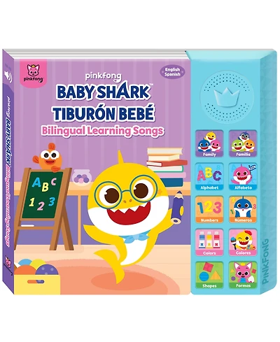 Pinkfong Baby Shark Bilingual Learning Songs Sound Book