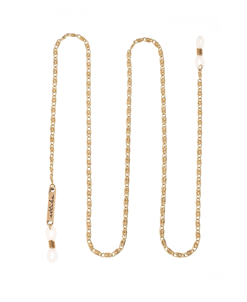 Ettika Women's 18k Gold Plated Level Up Glasses Chain