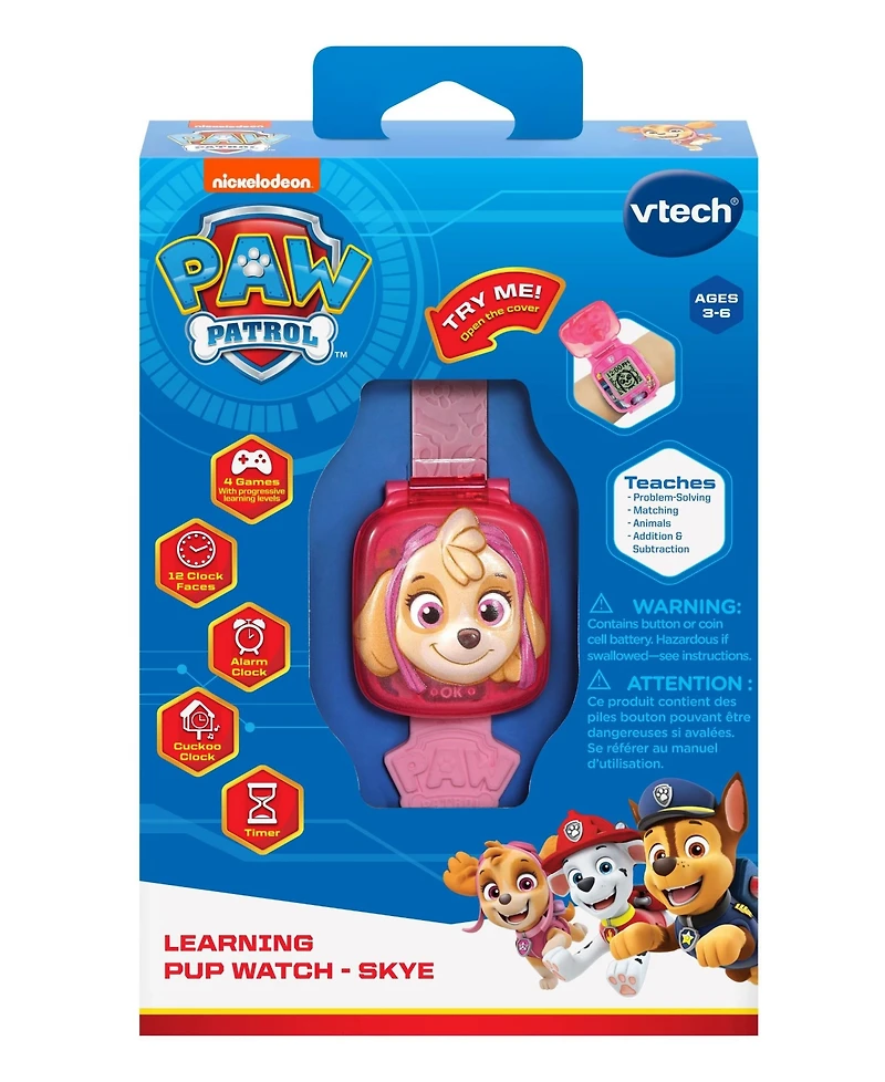 VTech Paw Patrol Learning Pup Watch, Skye