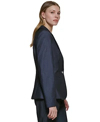 Calvin Klein One-Button Blazer, Regular and Petite Sizes