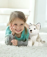 Geoffrey's Toy Box 10" Plush Puppy Floppy Husky