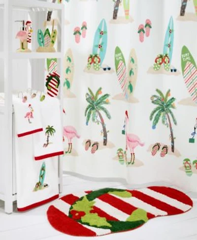 Avanti Flamingo Jingle Holiday Resin Bath Accessories