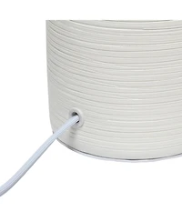 Simple Designs Textured Linear Table Lamp
