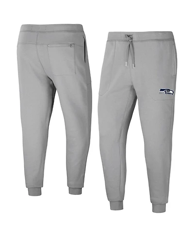 Men's Nfl x Darius Rucker Collection by Fanatics Gray Seattle Seahawks Fleece Jogger Pants
