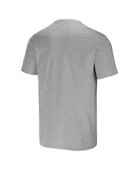 Men's Nfl x Darius Rucker Collection by Fanatics Heather Gray New Orleans Saints Henley T-shirt