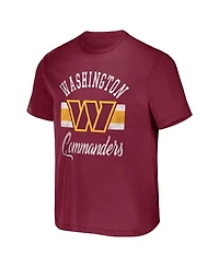 Men's Nfl x Darius Rucker Collection by Fanatics Burgundy Washington Commanders T-shirt