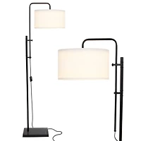 Leo 72" Led Modern Standing Floor Lamp with Adjustable Height