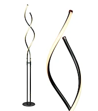 Embrace 60" Led Spiral 2-in-1 Floor or Table Lamp