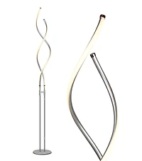 Embrace 60" Led Spiral 2-in-1 Floor or Table Lamp