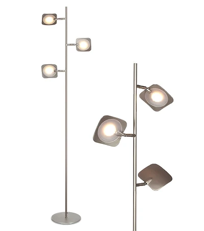 Tree 60" Modern Led Floor Lamp with Adjustable Heads