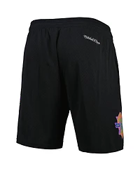 Men's Mitchell & Ness Black Chicago Bulls Hardwood Classics Color Bomb Energy Shorts