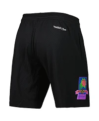 Men's Mitchell & Ness Black Phoenix Suns Hardwood Classics Color Bomb Energy Shorts