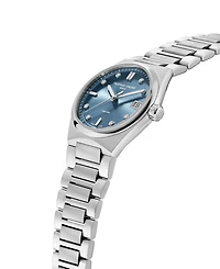 Frederique Constant Women's Swiss Highlife Diamond (1/20 ct. t.w.) Stainless Steel Bracelet Watch 31mm