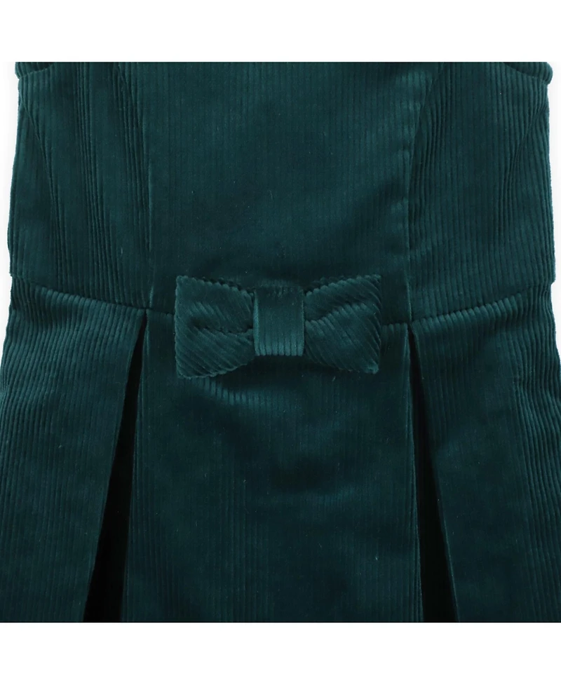 Hope & Henry Toddler Girls Sleeveless Bow Front Jumper