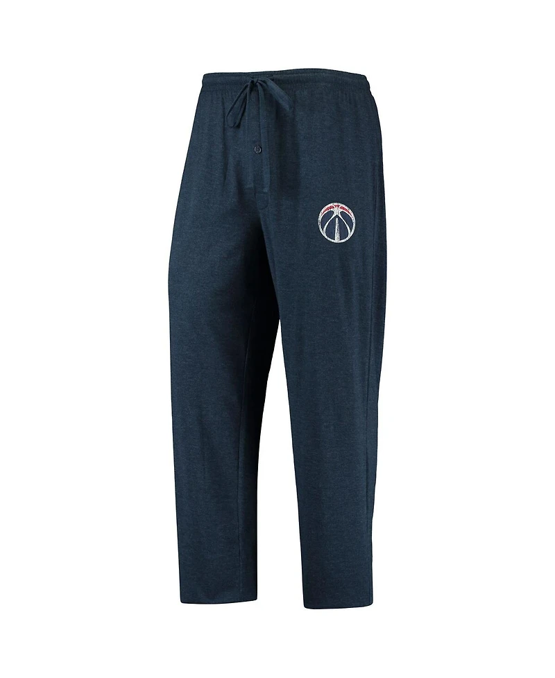 Men's Concepts Sport Navy, Red Washington Wizards Long Sleeve T-Shirt & Pants Sleep Set