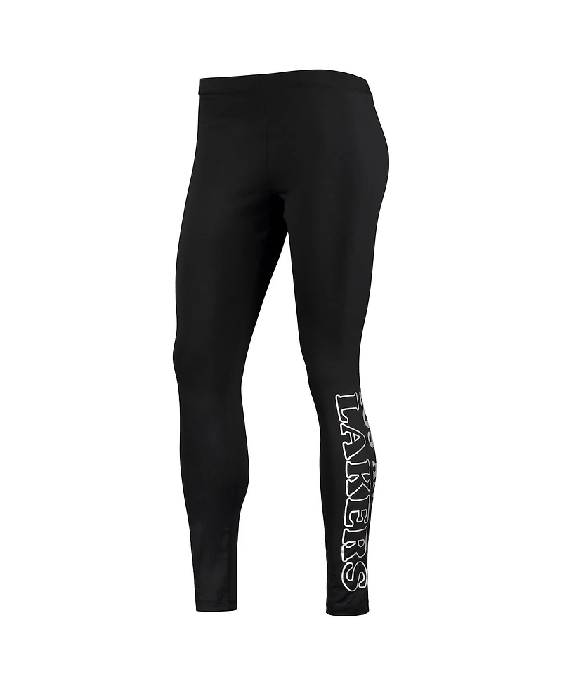 Women's G-iii Sports by Carl Banks Black Los Angeles Lakers Stadium Leggings