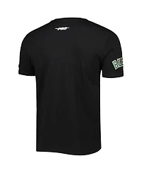 Men's Pro Standard Black Milwaukee Bucks Mash Up Capsule T-shirt