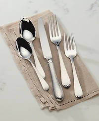Reed and Barton Hammered Antique Like 5 Pieces Flatware Place Setting Set