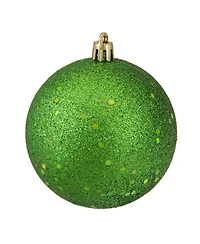 Northlight 32 Count Xmas Shatterproof 4- Finish Christmas Ball Ornaments 80mm Set, 3.25"
