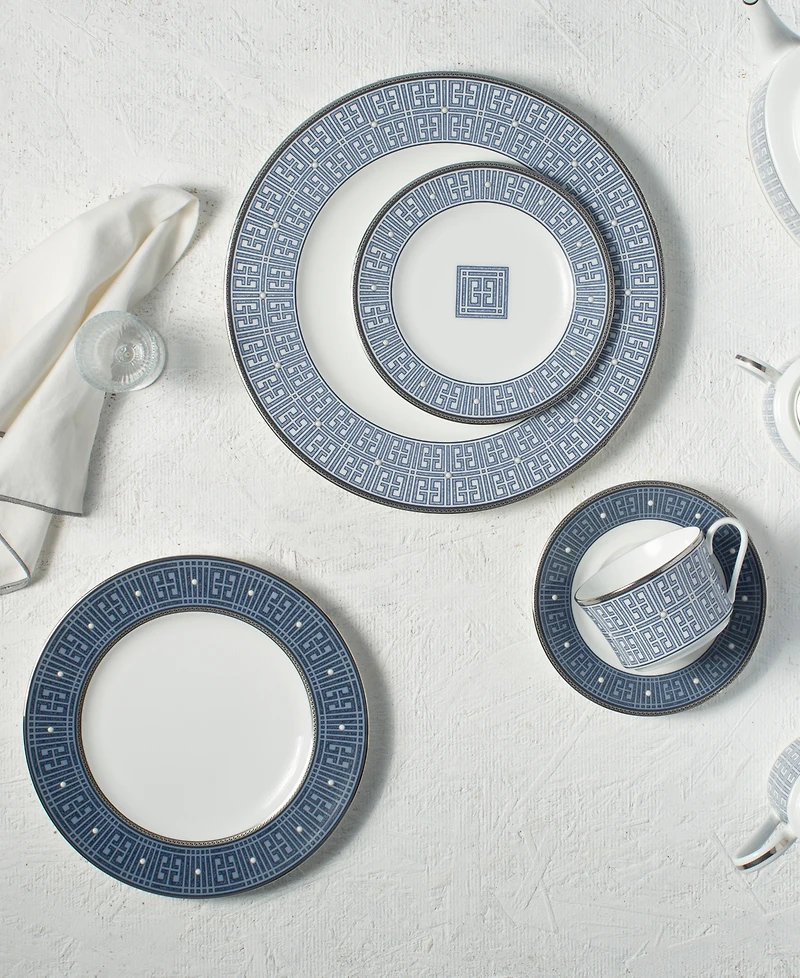Noritake Infinity Blue 4 Piece Cup Set, Service for 4
