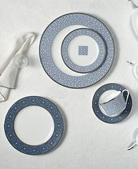 Noritake Infinity Blue 4 Piece Cup Set, Service for 4