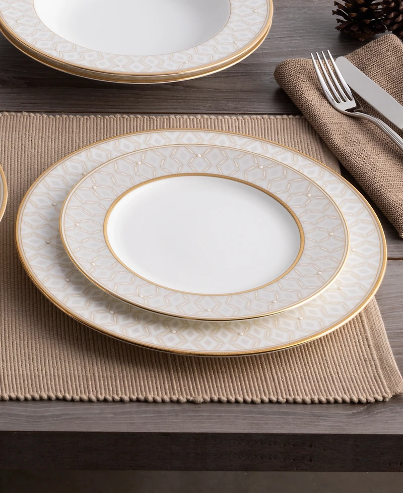 Noritake Noble Pearl Dinner Plate, 11"