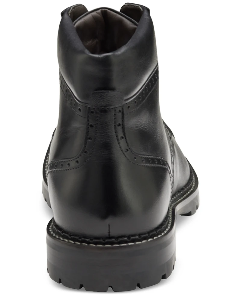 Johnston & Murphy Men's Garrison Brogue Cap Toe Boot