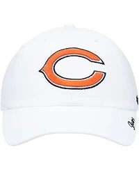 Women's '47 White Chicago Bears Miata Clean Up Logo Adjustable Hat