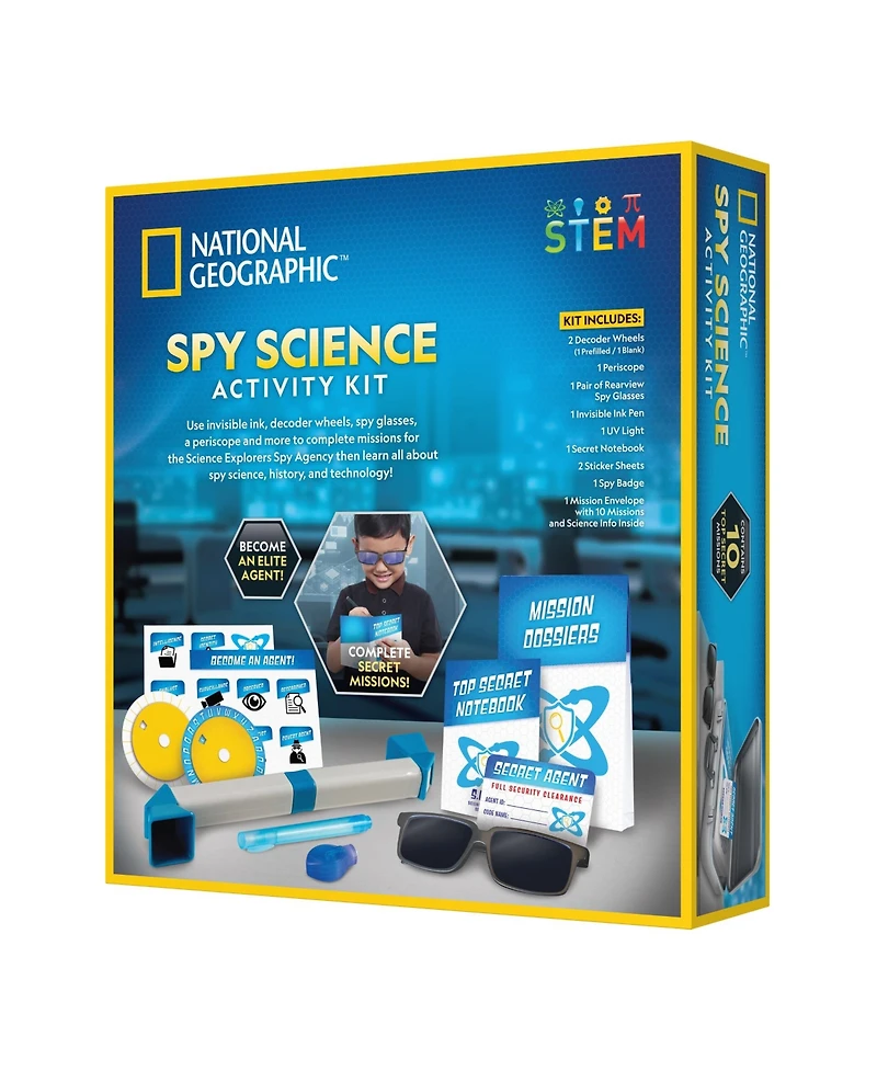 National Geographic Spy Academy Activity Kit