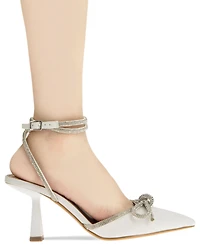 BCBGeneration Women's Ildy Crystal Bow Pointy Toe Pump