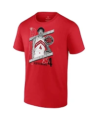 Men's Fanatics Scottie Barnes Red Toronto Raptors 2022 Nba Rookie of the Year T-shirt