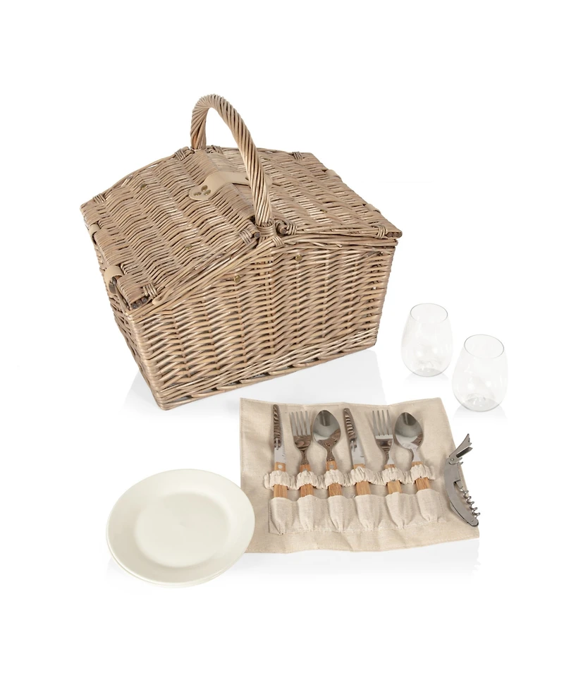 Picnic Time Piccadilly 8-Piece Picnic Basket Set