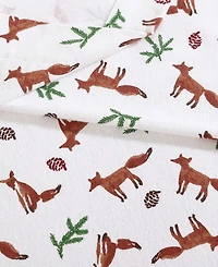 Eddie Bauer Printed Cotton Flannel 3-Pc. Sheet Set, Twin Xl