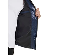 Kenneth Cole Men's Colorblock Mixed-Media Puffer Jacket
