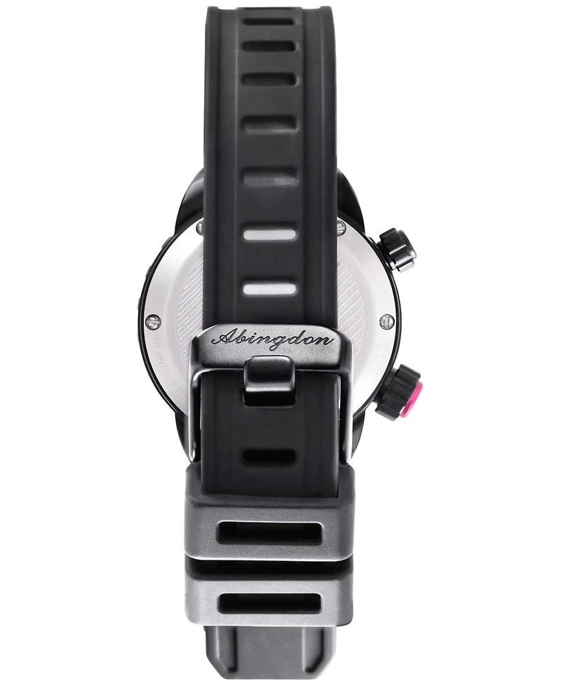 Abingdon Co. Women's Automatic Nadia Silicone Strap Watch 35mm