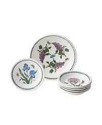 Portmeirion Botanic Garden Pasta Bowl Set, 7 Pieces