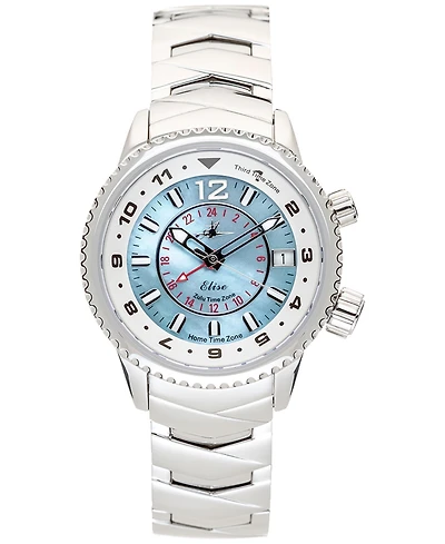 Abingdon Co. Women's Elise Stainless Steel Bracelet Watch 33mm