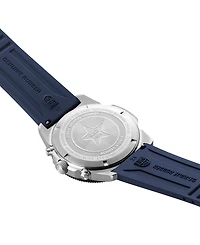 Luminox Men's Swiss Chronograph Pacific Diver Blue Rubber Strap Watch 44mm