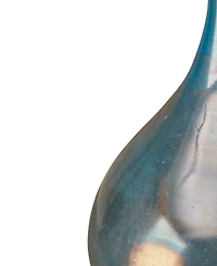 Madison Park Signature Aurora Handmade Rainbow Glass Vase Set of 3