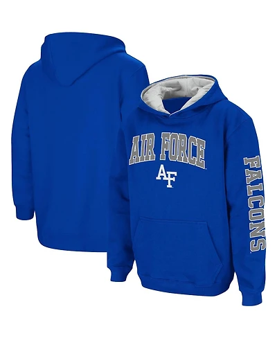 Youth Boys Colosseum Royal Air Force Falcons 2-Hit Team Pullover Hoodie