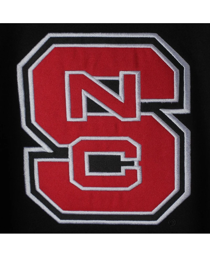 Youth Boys Black Nc State Wolfpack Big Logo Pullover Hoodie