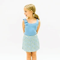 Hope & Henry Girls Sleeveless Sweater Tank with Bow