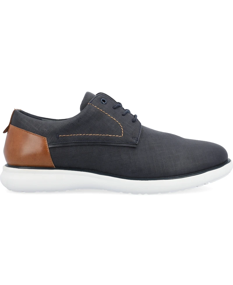 Vance Co. Men's Kirkwell Tru Comfort Foam Lace-Up Casual Derby