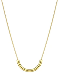 Accessory Concierge Women's Golden Smile Necklace